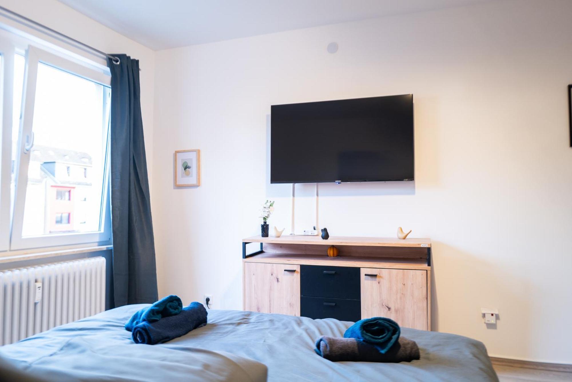 #412 Komfortable, Stilvolle Wohnung Fuer 6 Personen 鲁尔河畔米尔海姆 外观 照片