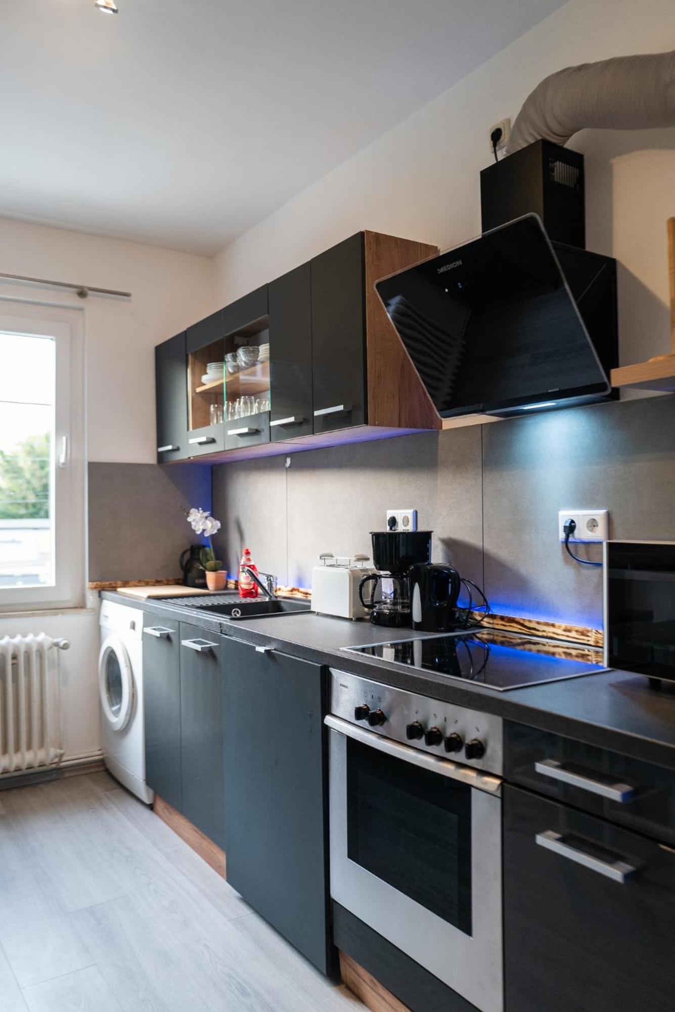 #412 Komfortable, Stilvolle Wohnung Fuer 6 Personen 鲁尔河畔米尔海姆 外观 照片
